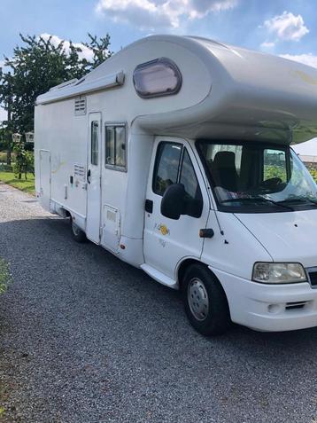 Camper, Caravans en Kamperen, Mobilhomes, 7 tot 8 meter, Diesel, Particulier, Fiat
