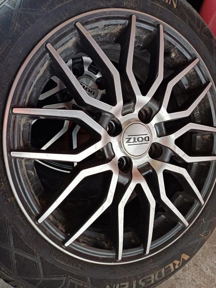 4 jantes dotz 16 pouces, Auto-onderdelen, Banden en Velgen, Band(en), 16 inch, Ophalen