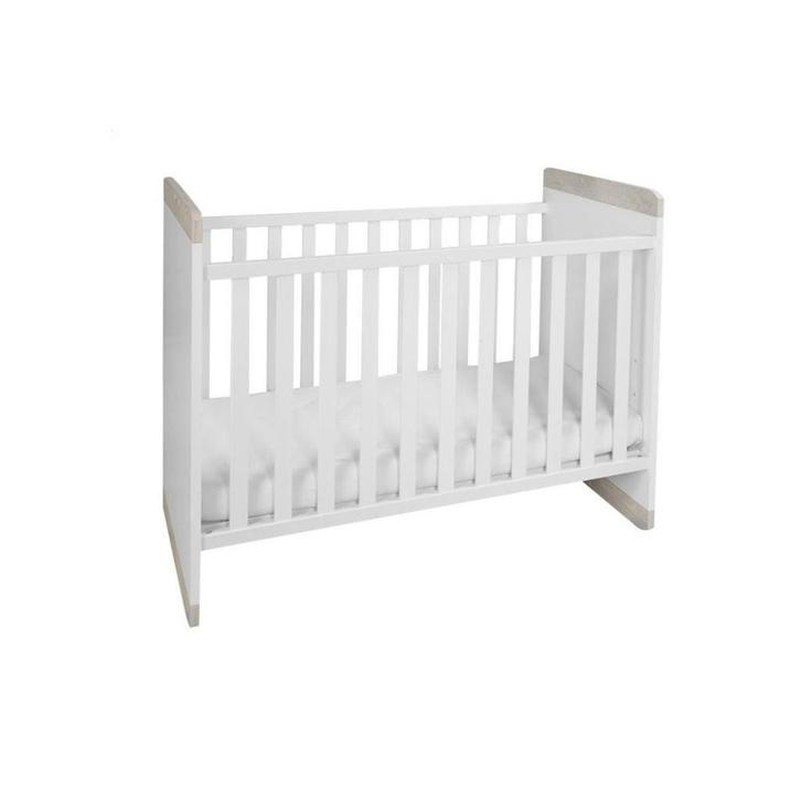 Lit bébé 120cm*60cm blanc + accessoires, Enfants & Bébés, Chambre d'enfant | Lits, Comme neuf, Enlèvement ou Envoi