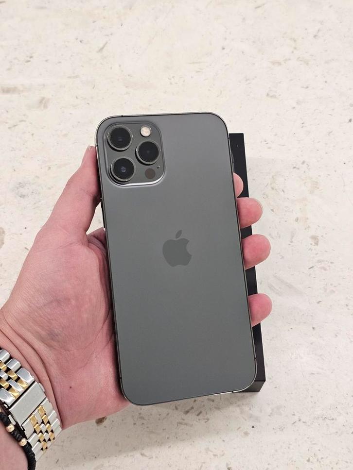 IPHONE 12 PRO MAX 5G 256GB GRAPHITE, Telecommunicatie, Mobiele telefoons | Hoesjes en Screenprotectors | Apple iPhone, iPhone 12