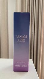Armani Code Cashmere 75ml, Handtassen en Accessoires, Uiterlijk | Parfum, Ophalen, Zo goed als nieuw