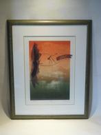 Veerle Rooms. Zeefdruk "Dank"., Antiek en Kunst, Kunst | Litho's en Zeefdrukken, Ophalen