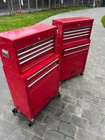 2 gereedschapskoffers op wielen, Doe-het-zelf en Bouw, Ophalen, Zo goed als nieuw