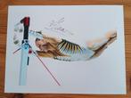 Gesigneerde foto van Nina Derwael., Verzenden, Nieuw