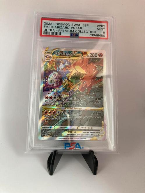 Collection Charizard Vstar Ultra Premium #262 PSA9, Hobby & Loisirs créatifs, Jeux de cartes à collectionner | Pokémon, Comme neuf