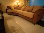 Beige zetel met kussens, Huis en Inrichting, Zetels | Complete zithoeken, Ophalen, Gebruikt