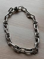 Ketting van Clocks + Colours skulls, Enlèvement, Comme neuf, Argent, Argent