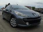 Peugeot 207cc 1.6i Benzine Cabrio *10/2008 *1e Eigen *Ohboek, Auto's, Voorwielaandrijving, Stof, Zwart, Elektrische ramen