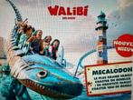 2 INSCHRIJVINGEN — WALIBI BELGIUM, Twee personen, Ticket of Toegangskaart