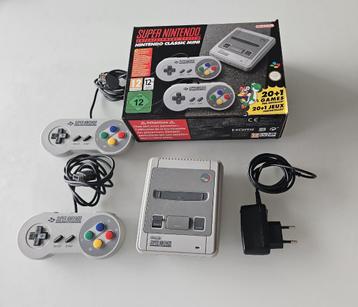 Mini Super Nintendo spelconsole met doos (SNES), Enlèvement ou Envoi