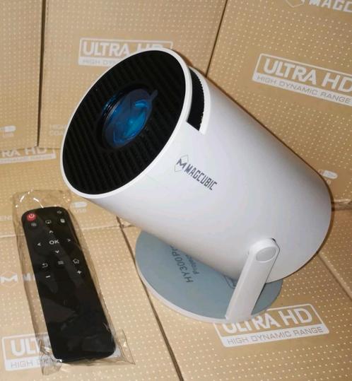 Nieuwe Android-projector — WiFi, Bluetooth, Bluetooth, Netfl, Audio, Tv en Foto, Beamers, Nieuw, LCD, HD (720), Ophalen of Verzenden