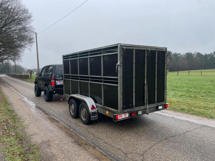 Remorque à bétail TIGER, Autos : Divers, Remorques, Comme neuf, Enlèvement