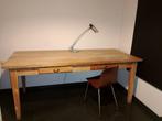 Tafel Teak eettafel, Huis en Inrichting, Tafels | Eettafels, Ophalen, Gebruikt, Teakhout, 50 tot 100 cm