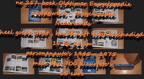 257. Livre Oldtimer Encyclopedia, frais de port inclus, Livres, Autos | Livres, Utilisé, Général, Envoi