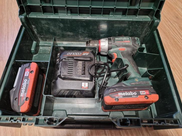 Metabo18 Volt Accu Schroef en klopboormachine, Doe-het-zelf en Bouw, Gereedschap | Boormachines, Zo goed als nieuw, Boor- en Schroefmachine
