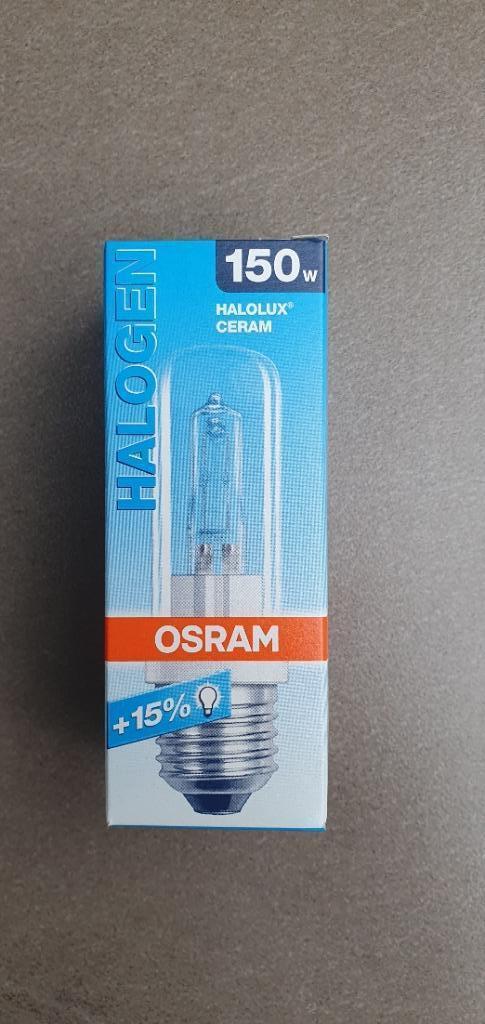 Ampoule halogène OSRAM HALOLUX CERAM 150w neuve, Maison & Meubles, Lampes | Spots, Neuf, Halogène, Enlèvement ou Envoi