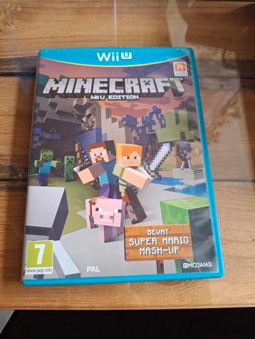 Minecraft Nintendo Wii U spel, Games en Spelcomputers, Games | Nintendo Wii U, Ophalen of Verzenden, Zo goed als nieuw