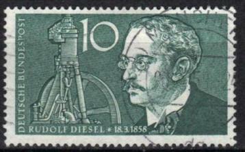 Duitsland Bundespost 1958 - Yvert 156 - Rudolf Diesel (ST)