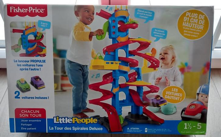 Little People Fisher-Price Deluxe Spiraaltoren NIEUW, Kinderen en Baby's, Speelgoed | Fisher-Price, Nieuw, Ophalen