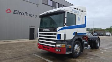 Scania P124 - 360 (POMPE MANUELLE / BOITE MANUELLE / MANUAL  beschikbaar voor biedingen