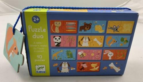 Djeco À la Table Puzzle 10x Puzzles Puzzle Duo Complet 2+, Enfants & Bébés, Jouets | Puzzles pour enfants, Utilisé, Enlèvement ou Envoi