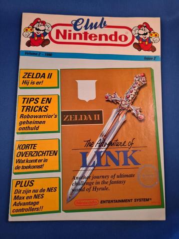 Magazine Club Nintendo - No. 2 Volume 2 (1990) beschikbaar voor biedingen