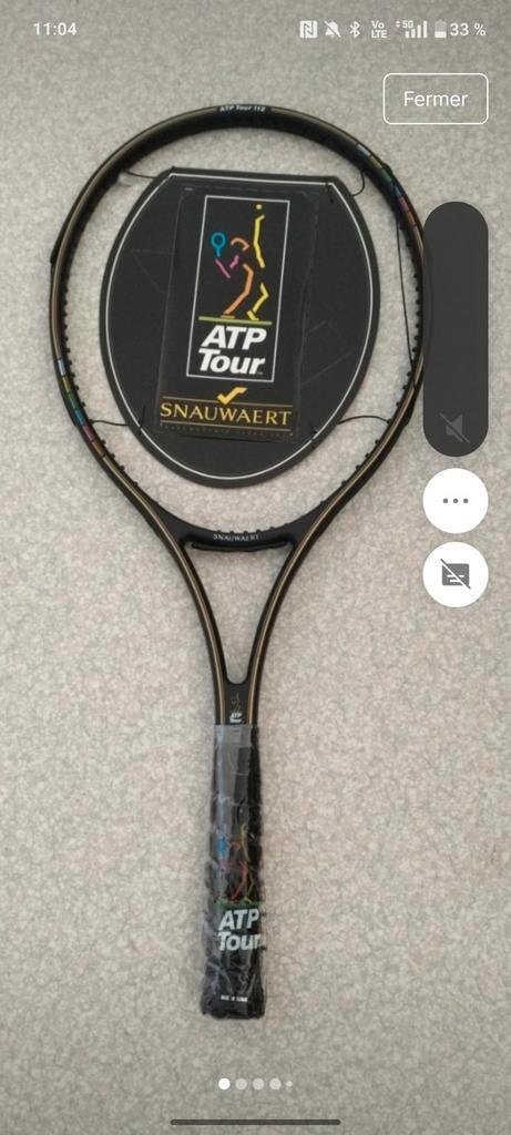 Zeer zeldzaam tennisracket van Snauwaert voor verzamelaars., Sport en Fitness, Tennis, Racket, Ophalen