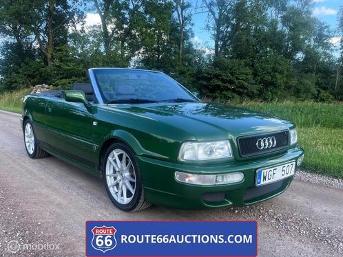 Audi 80 2.3 E Cabriolet | 1994 | Route 66 Auctions, Auto's, Oldtimers, Bedrijf, Te koop, Audi, Benzine, Overige carrosserie, Handgeschakeld