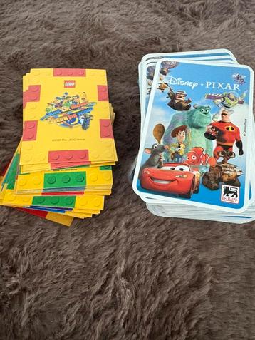 Lego en Disney Verzamelkaarten beschikbaar voor biedingen