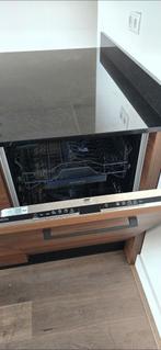 Moderne eilandkeuken houtlook granietenwerkblad+GEDEMONTEERD, Overige kleuren, Overige typen, Graniet of Steen, Ophalen of Verzenden