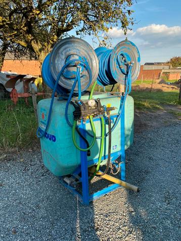 Sproei machine voor kleine tractor 