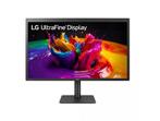 LG 27" 5K UHD UltraFine IPS-monitor met macOS-compatibilitei, Ingebouwde speakers, USB-C, 60 Hz of minder, IPS
