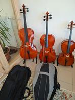 Cellos te koop, Muziek en Instrumenten, Strijkinstrumenten | Cello's, Ophalen, Zo goed als nieuw