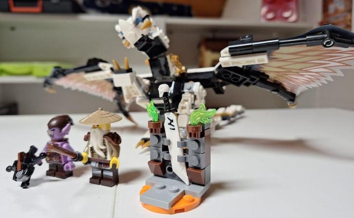Lego Ninjago 71718 Wu's gevechtsdraak (2020), Kinderen en Baby's, Speelgoed | Duplo en Lego, Zo goed als nieuw, Lego, Complete set