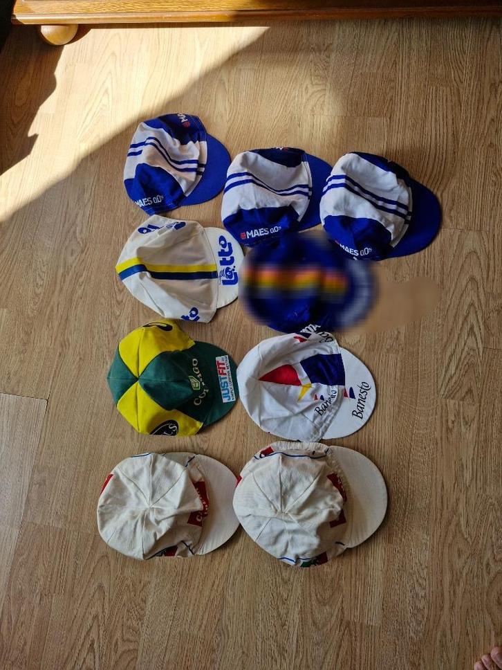 FIETSKAPJES: 1 COLNAGO, 1 CARRERA 3 MAES, Fietsen en Brommers, Fietsaccessoires | Fietskleding, Ophalen of Verzenden