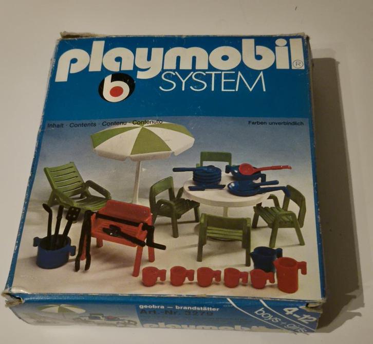 Playmobil vintage Camping Accessoires, Verzamelen, Complete verzamelingen en Collecties, Ophalen