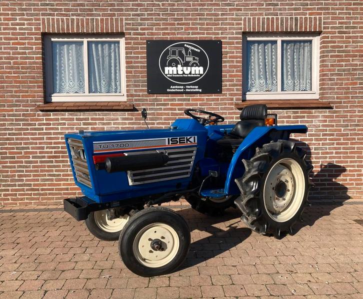 Minitractor Iseki TU1700 - 3cilinder - 2wd - TOPSTAAT !, Zakelijke goederen, Landbouw | Tractoren, Ophalen of Verzenden