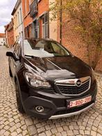 Opel Mokka 1.4 Turbo benzine | Bouwjaar 2016, Auto's, Parkeersensor, 1350 kg, Zwart, Leder