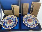 Assiettes decoratives Kütahya hand made et daté, Ophalen of Verzenden