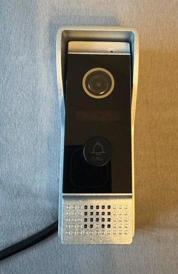 Sonnette/Interphone avec vidéo analogique, Enlèvement, Caméra intégrée, Comme neuf, Filaire