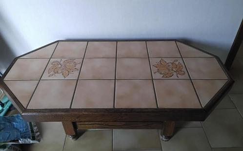salontafel, Huis en Inrichting, Tafels | Salontafels, Gebruikt, 50 tot 100 cm, 100 tot 150 cm, Rechthoekig, Ophalen