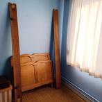 Eikenhouten bedframe, Ophalen