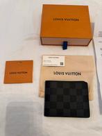 Originele Louis Vuitton portemonnnee, Zwart, Zo goed als nieuw, Leder, Ophalen