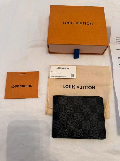 Originele Louis Vuitton portemonnnee, Handtassen en Accessoires, Portemonnees, Zo goed als nieuw, Overige merken, Zwart, Leder