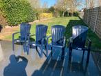 4 goede tuinstoelen Jardin Santorini, Tuin en Terras, Ophalen
