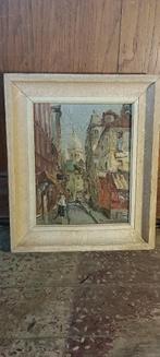 Gesigneerd olieverfschilderij, 27x32, n38, Ophalen