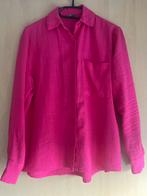 Felroze linnen blouse maat 36, Kleding | Dames, Blouses en Tunieken, Ophalen, Zo goed als nieuw, Maat 36 (S)