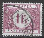 Belgie 1922 - OBP 43TX - Takszegel 1 F. (ST), Verzenden, Gestempeld, Gestempeld
