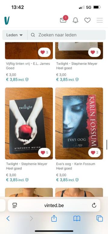 Boeken  beschikbaar voor biedingen