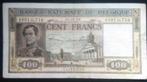 dynastie modèle 100 francs belges - 20-01-1948, Timbres & Monnaies, Billets de banque | Belgique, Enlèvement ou Envoi, Billets en vrac